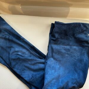 Old Navy Elevate Blue Black accents Medium Capri worn less than 5x